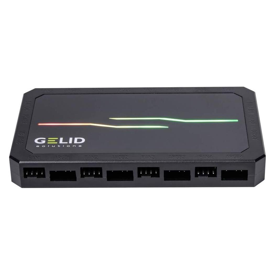 Gelid RF-RGB-MP-02 Amber 8 PRO Bundle PC Lüftersteuerung (B x H x T) 130 x 17 x (5 Lüfter) (RF-RGB-MP-02)