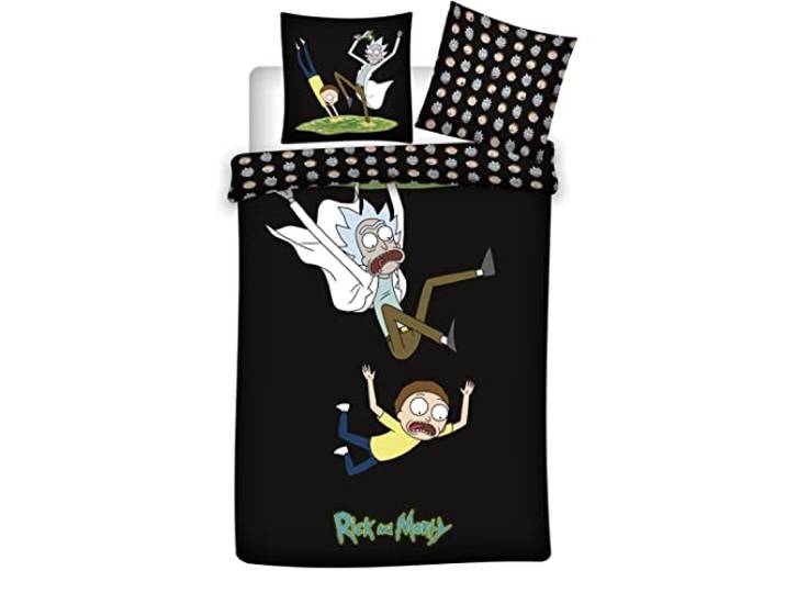 Rick & Morty biologisch dekbedovertrek