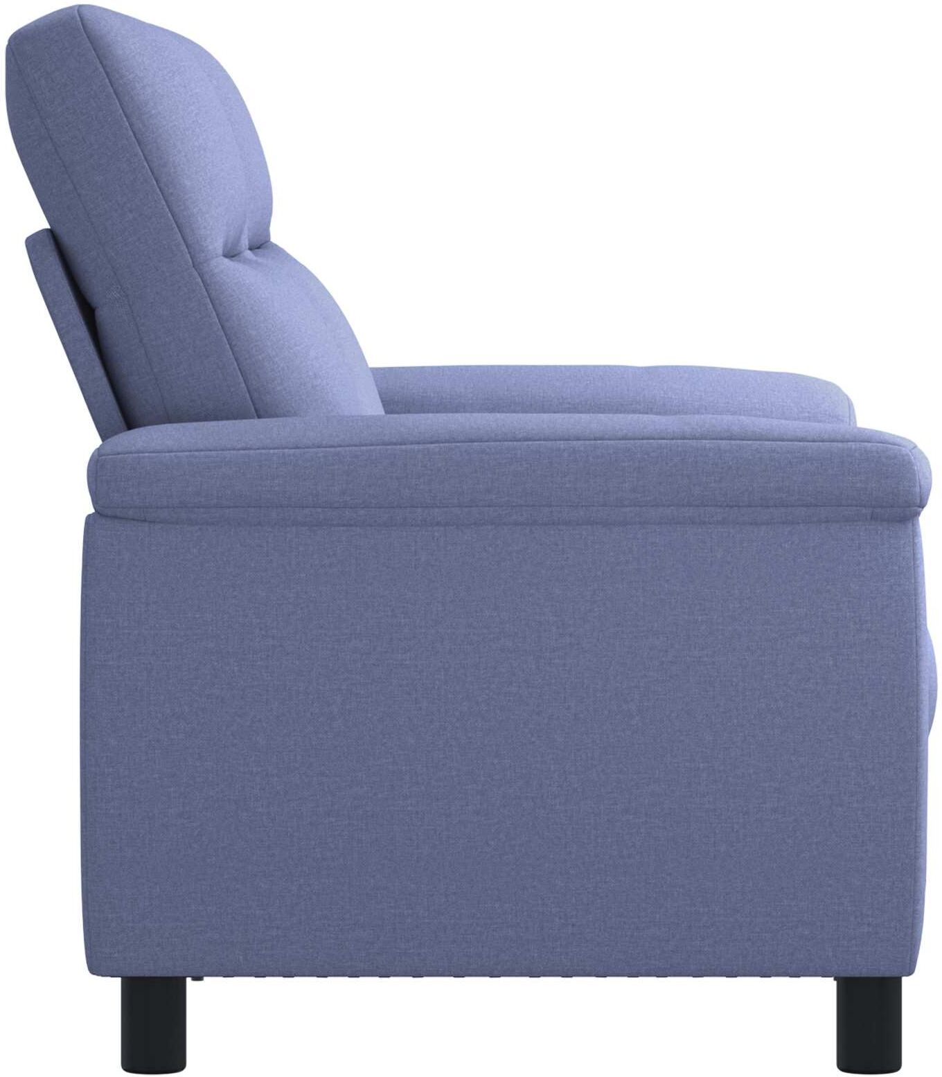 vidaXL Canapé Bleu denim 178 x 90 x 95 cm Tissu