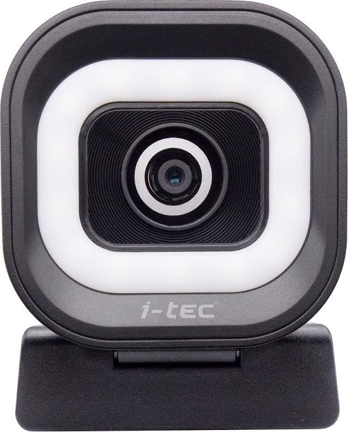 i-tec SOLOMON 700 STREAM 4K Webcam mit LED-Beleuchtung
