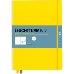 Leuchtturm 1917 Skizzenbuch Hardcover A4+, 112 Seiten, zitronengelb, 150 g/m2