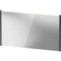 Duravit D-Code Spiegel DC7079049490000 1200x700x48, Graphit Matt, mit LED Beleuchtung