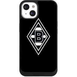 Nivocase Handyhülle für Apple iPhone 13 Hülle NIVOpure Case Schwarz Borussia Mönchengladbach Gladbach (Apple iPhone 13), Smartphone Hülle, Schwarz