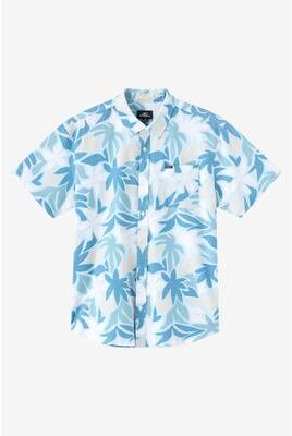 O'Neill s Upf Slub Standard Fit Shirt in Baby Blue, Size Large, Elastane/Polyester