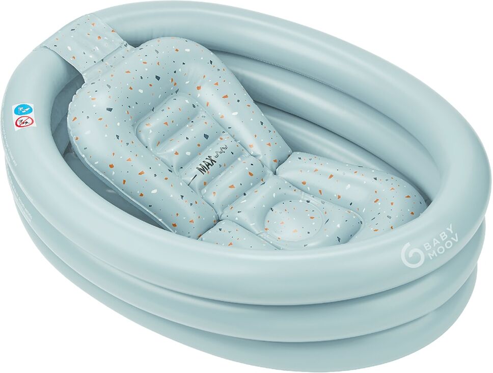 Babymoov Bañera hinchable evolutiva con hamaca recién nacido. Celeste niño