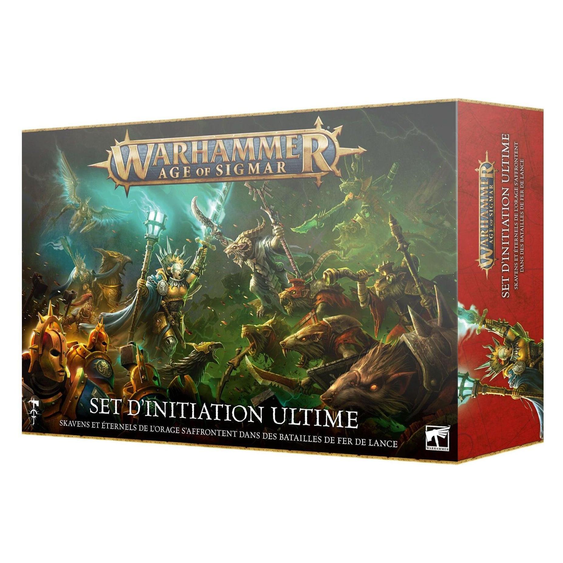 Games Workshop Warhammer AoS - Boite de Jeu / Age of Sigmar V.4 Set d'Initiation Ultime (Fr) (Kunststoff) (01010299044)