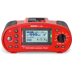 BENNING Installationsmessgerät graph BENNING IT 130 Grenzwert Niederohmmess