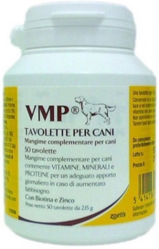 Zoetis VMP Integratore Alimentare Vitaminico Cani 50 Compresse