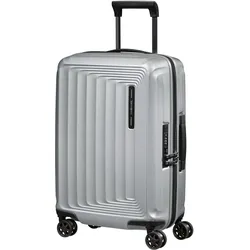 Samsonite 4-Rad Trolley 55cm erw. Nuon Matt Silver