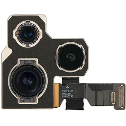 Clappio Rückkamera Ersatzteil (Apple iPhone 14 Pro Max), Mobilgerät Ersatzteile, Schwarz