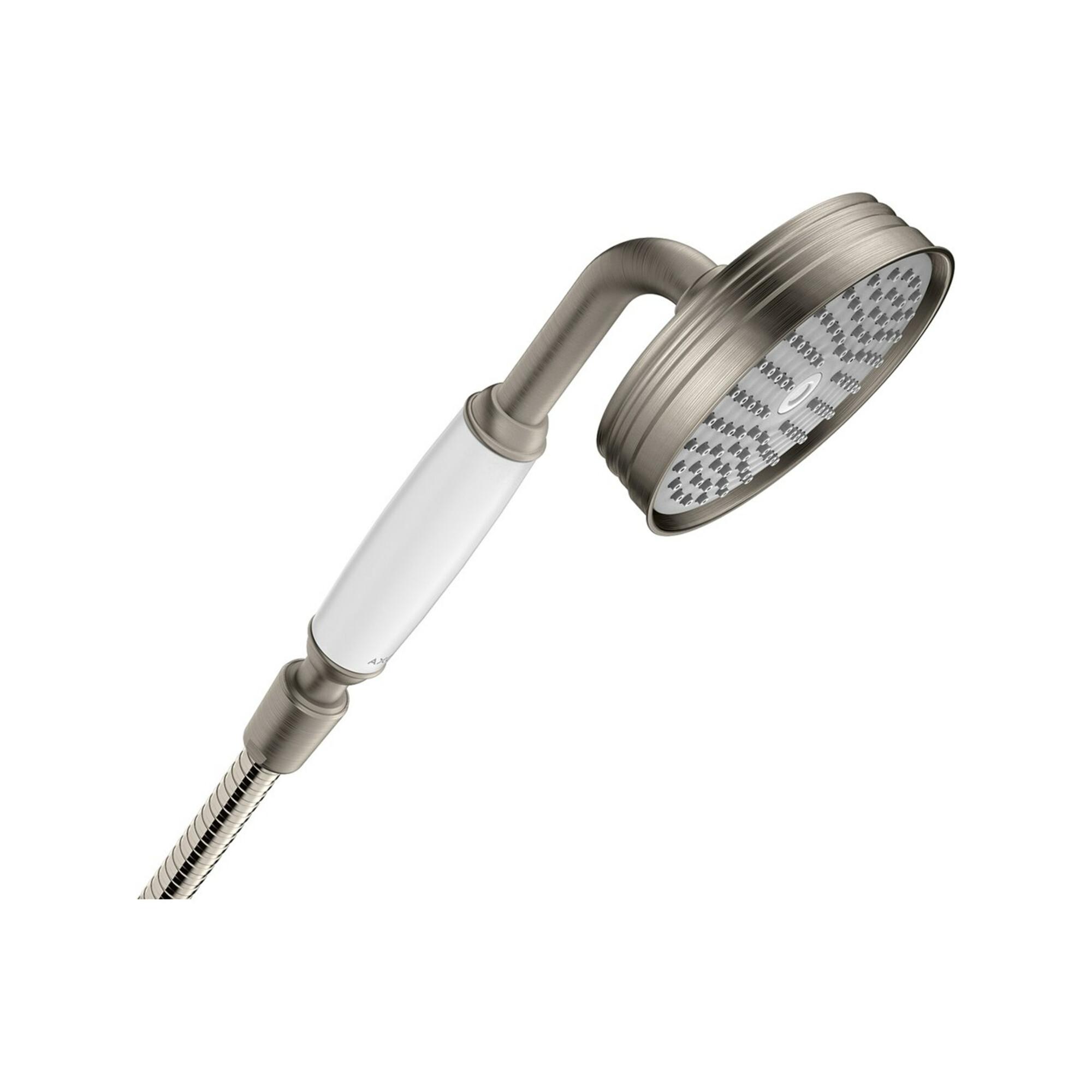 hansgrohe Handbrause Axor Montreux 100mm, 1jet, Edelstahl-Optik (16320800)