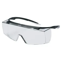 uvex Überbrille super f OTG schwarz, weiß schwarz/weiß - 9169585 - schwarz/weiß