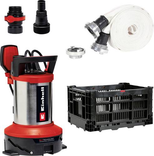 Einhell 4181515 Flutset GE-DP 7535 N LL ECO Schmutzwasser-Tauchpumpe 18500 l/h 9 m