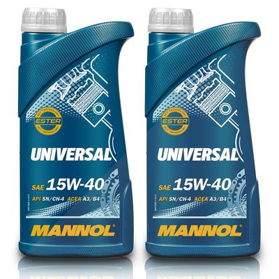 Mannol 2x 1 L Universal 15W-40 [Hersteller-Nr. MN7405-1]