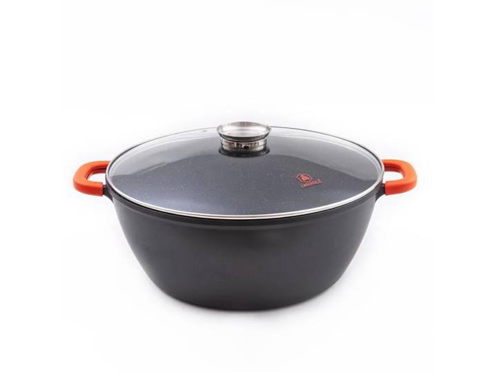 Faitout noir 44cm revêtement céramique