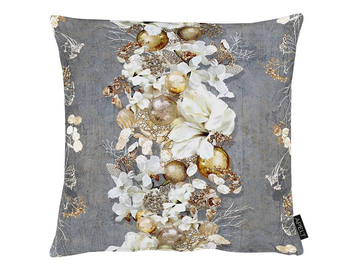 Coussin 3621 Gris/Anthracite 48 x 48cm Coton