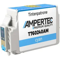 Kompatible Tinte ersetzt Epson C13T760240 cyan T7602