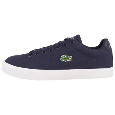 Sneaker LACOSTE "Lacoste LEROND SET 126 2 Sneaker low Herren Schuhe", Herren, Gr. 44, Textil, blau (dunkelblau), Schuhe Sneaker, Ziernähte