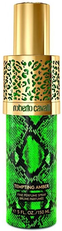 Fine perfume spray tempting amber Roberto Cavalli