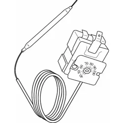 Thermostat zur oberen Abschaltung für Gefimatic S241 - 82295560