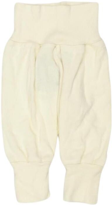 Engel Mädchen Stoffhose, Cremeweiß, Gr. EU 50/56, Schurwolle / Seide - Second Hand