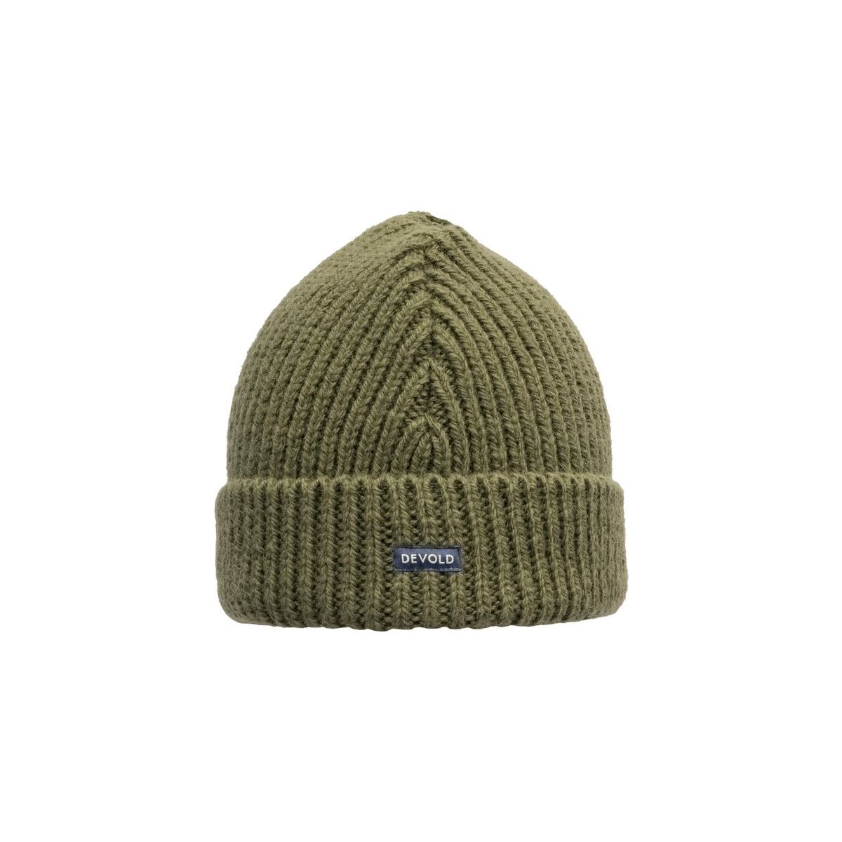 Devold of Norway Nansen Wool Beanie olive (388A-headwear) 58 TC 386 902 S 388A 58