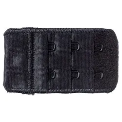 Trofe Bra Extender 2 Hooks 3 cm Schwarz One Size Damen