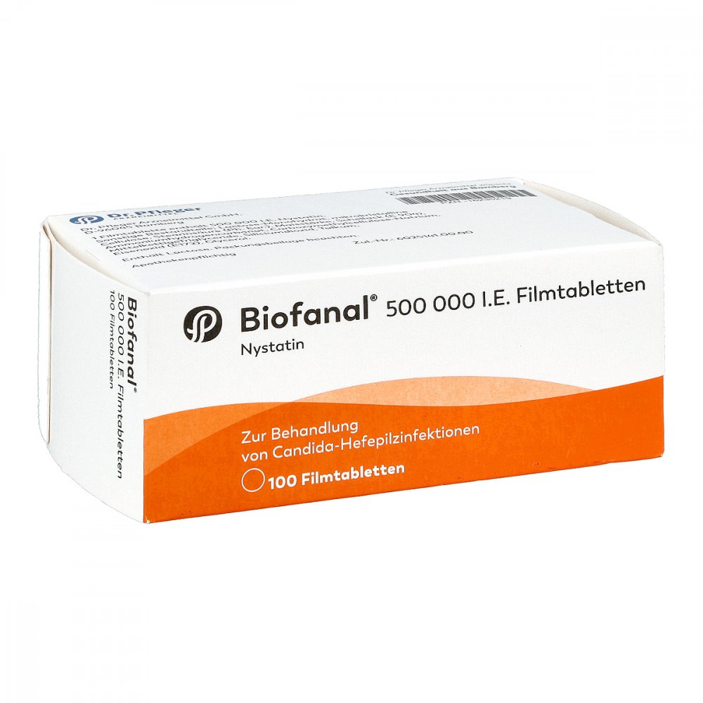 Dr. Pfleger Arzneimittel GmbH Biofanal 500 000 I.e. Filmtabletten 16235219