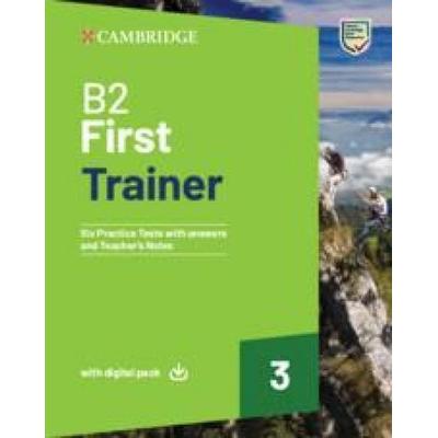 B2 First Trainer 3 Trainer with Answers with Digital Pack, Taschenbuch von , Cambridge University Press, 978-1-00-981368-6