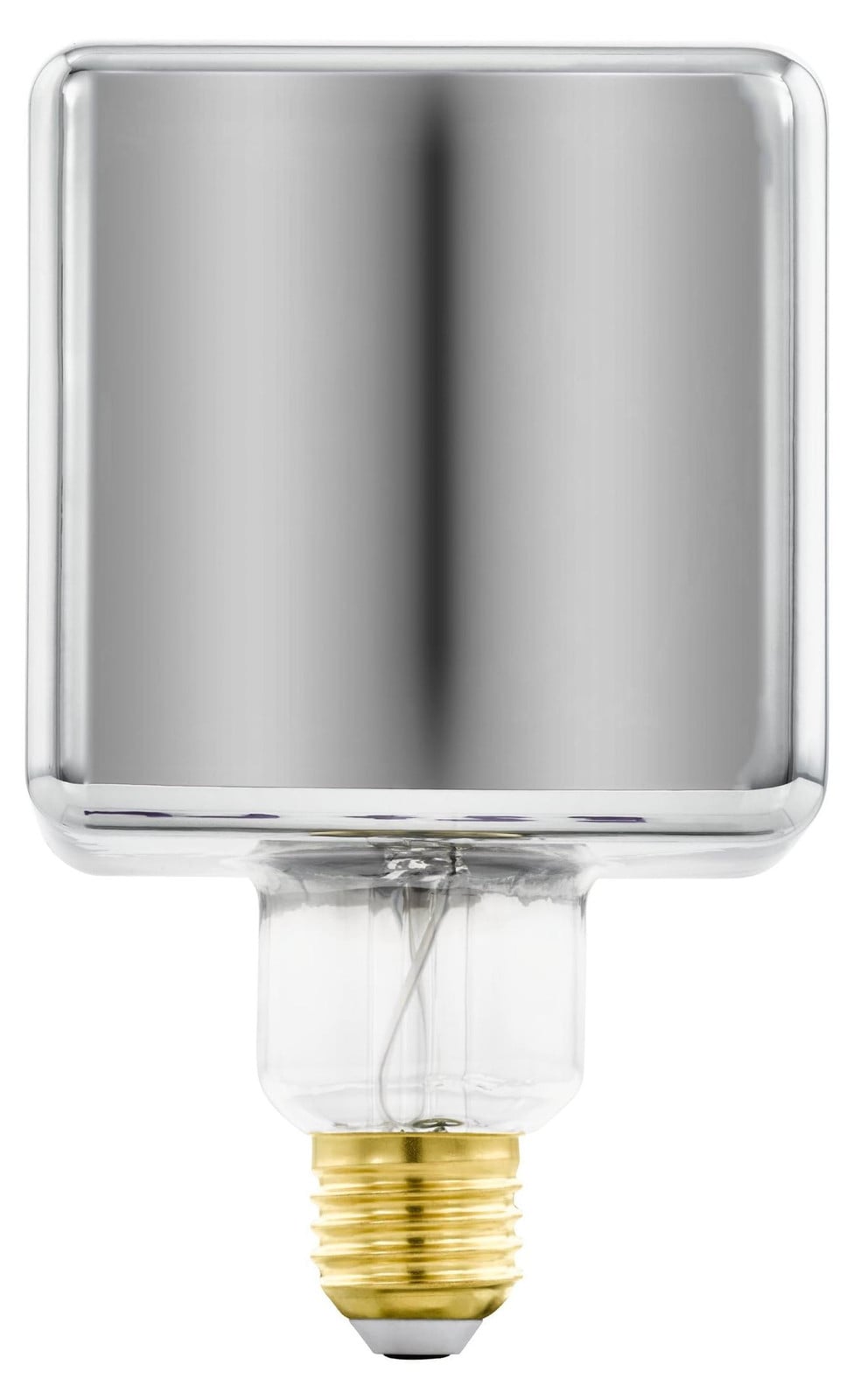 Eglo LED-lamp E27 decoratieve moderne zilveren lichtbron warm wit