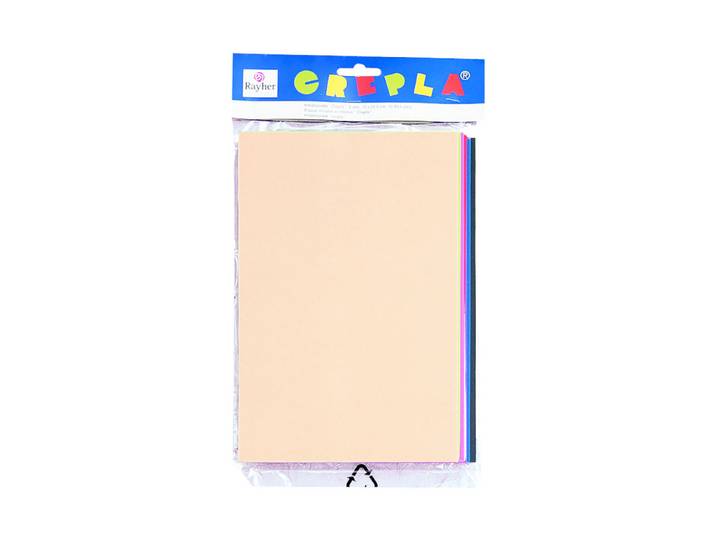 Rayher Moosgummi Platte 15 × 22.5 × 0.2 cm 10 Stück