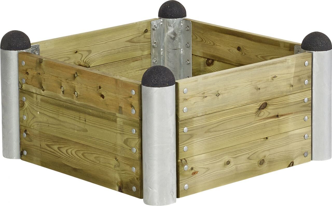Plus Hochbeet Pipe 6 80 x 80 x 36 cm