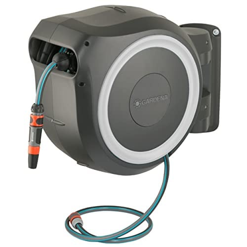 Gardena Wandslangenbox RollUp L wit - 30 meter - Ø 13 mm
