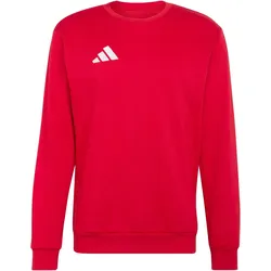 Adidas, Herren, Sportshirt, rotes Herren-Sweatshirt „Entrada“. (S), Rot, Weiss, S