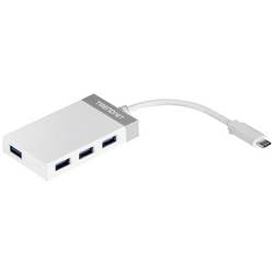 TrendNet TUC-H4E USB-Hub 4 Port USB-A USB 3.2 Gen1 5 GBit/s mit USB-C® Stecker Grau TUC-H4E