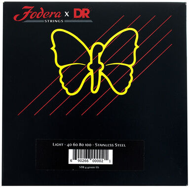 Fodera x DR 4-String Set Light Steel