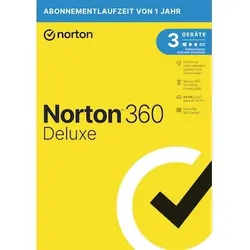 Norton LifeLock Norton 360 Deluxe 25GB 3 Geräte 1 Jahr ESD