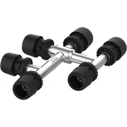 TECElogo-Ax Kreuzungsfitting Dimension 20 x 16 x 16, Standard Messing