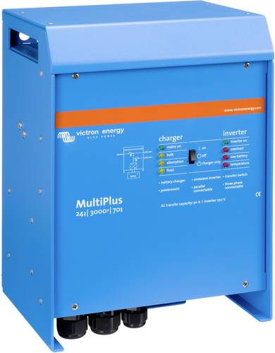 Victron Energy Netzwechselrichter MultiPlus 24/3000/70-50 3000W 24 V/DC - 230 V/AC integrierter Laderegler