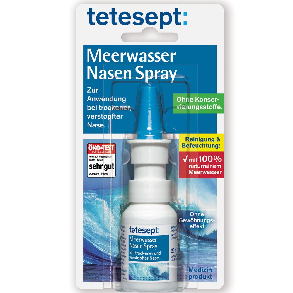 Tetesept Meerwasser Nasenspray 20 ml