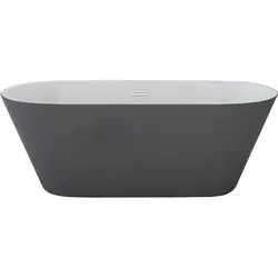 Jet-Line, Badewanne, Badewanne DEHLIA grau freistehend 1700x800 Bad Ausstattung (170 cm, 80 cm)