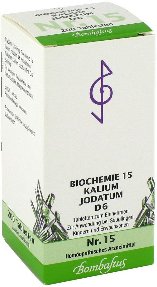 Biochemie 15 Kalium jodatum D6 Tabletten