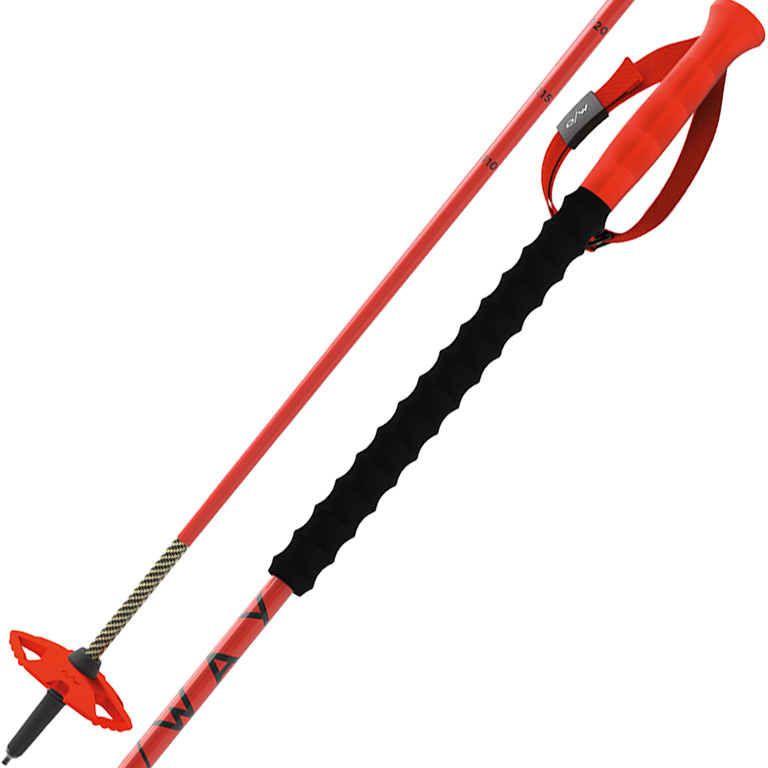 ONE WAY FR CARBON VARIO PRO Alu neon orange