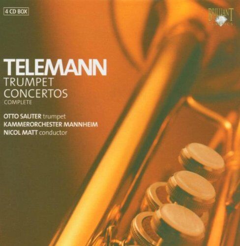 Otto Sauter - Telemann: Complete Trumpet Concertos - Preis vom 11.10.2026 03:10:56 h