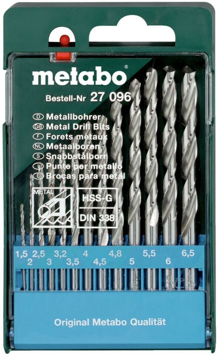 Metabo HSS-G-Bohrerkassette, 13-teilig (627096000)