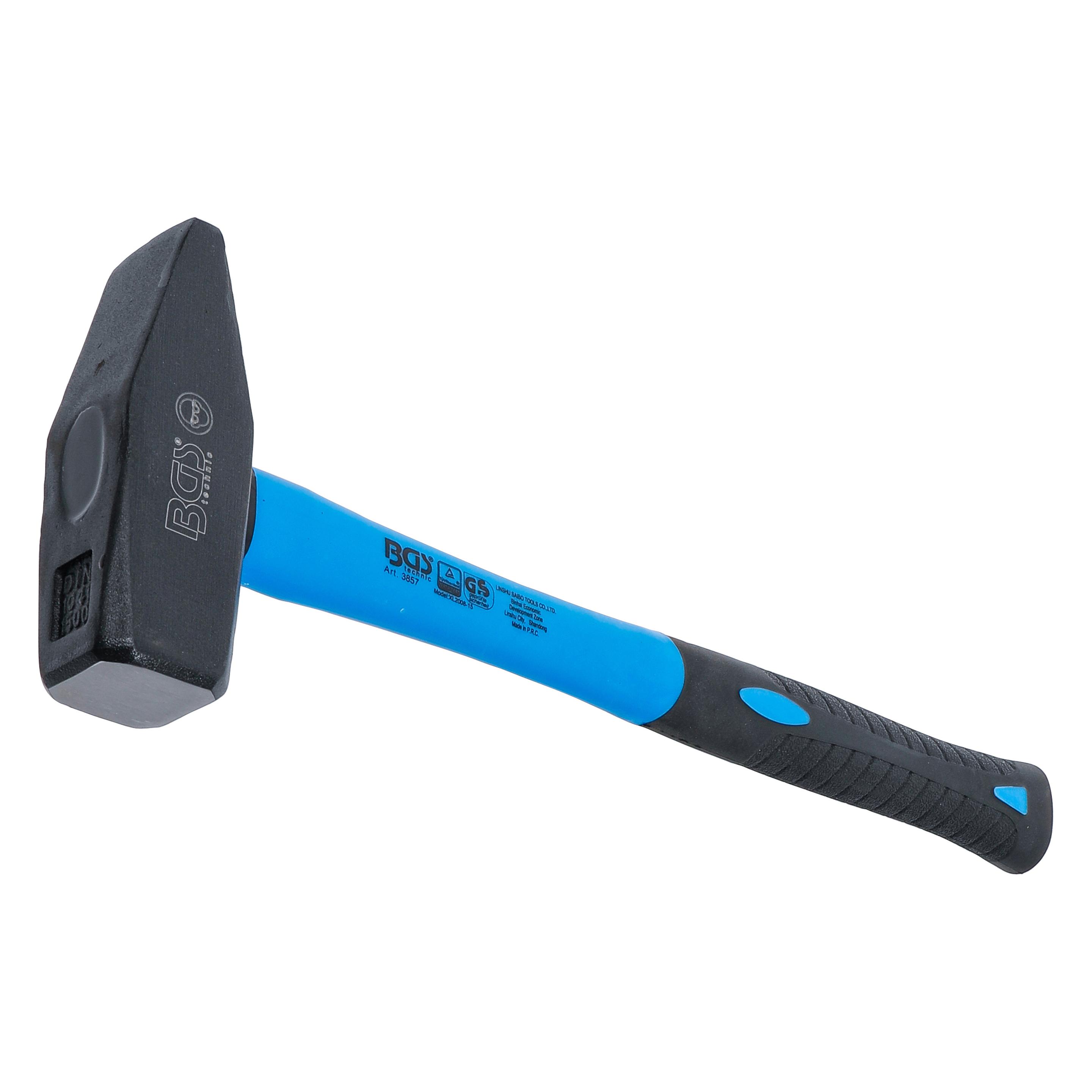 BGS Schlosserhammer Fiberglasstiel DIN 1041 1500 g (1500 g) (3857)