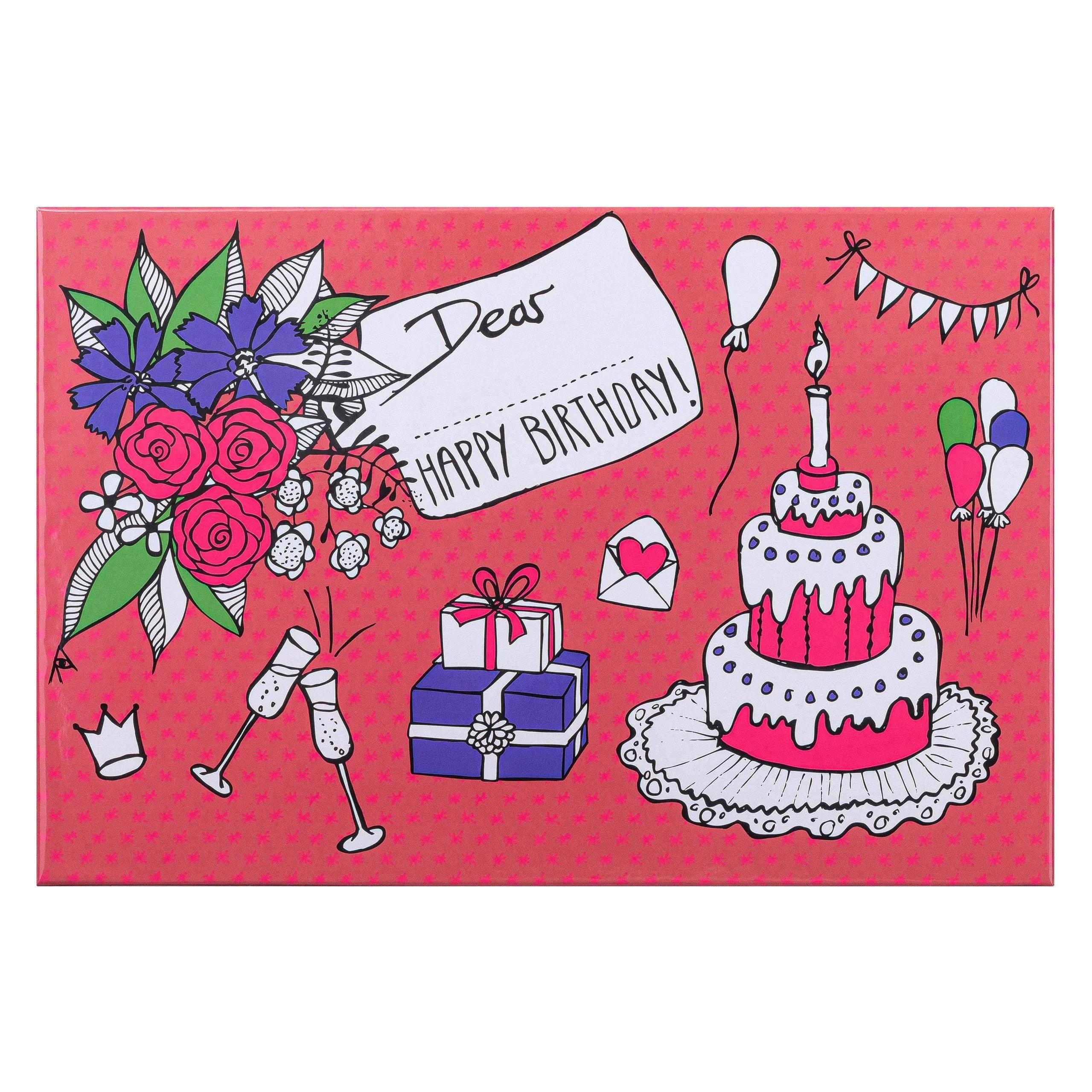 Falken Story Aufbewahrungsbox Birthday 24,0 x 36,0 x 12,0 cm (1x) (22002288000F)