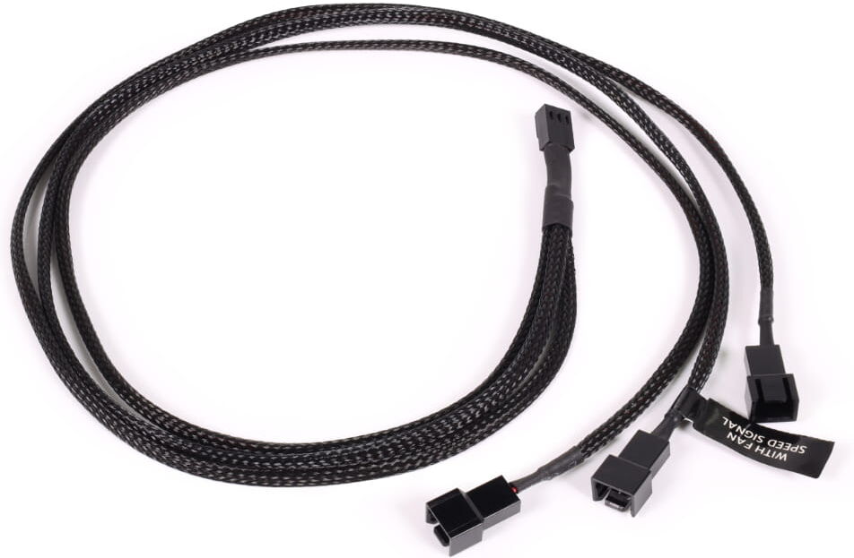 Alphacool Y-Splitter 3-Pin auf 3x 3-Pin 60cm