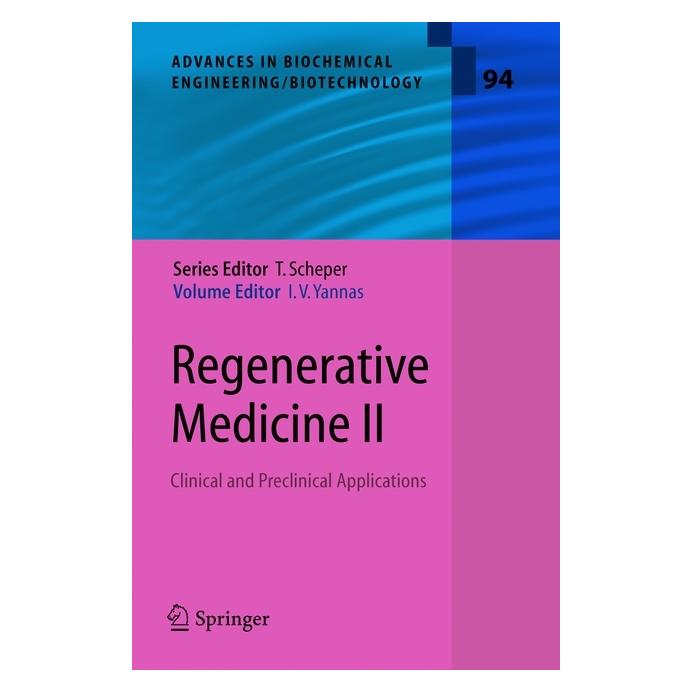 Springer Regenerative Medicine II (Englisch, Softcover, Ioannis V. Yannas) (55377462)