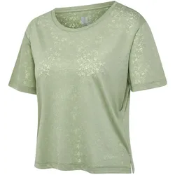 hummel, Damen, Sportshirt, Hmlmt Light Burnout T-Shirt (XL), Grün